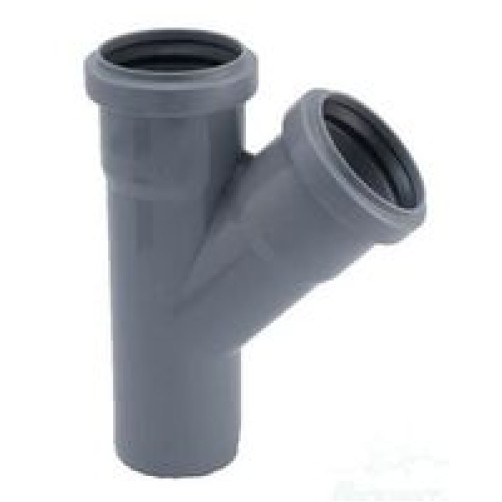 Тройник канализационный 50x50x45гр ISL003ARM