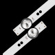 XY-743 Led подсветка MS-T430-3030-08A  для TV Akai AKTV4329M PT430CT02-1