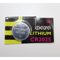 Литиевая батарейка CR 2025 3V код: T017
