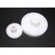 Комплект шестеренок для мясорубки Supra SP002 D80/27+47/18 L36/15+35/12