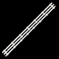 XY-0012-A2 LG 32LN 7+8LED В комплекте 2 планки по 7 светодиодов  (3V), 1 планка по 8 светодиодов  (3V)