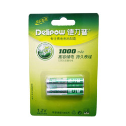 T199 Аккумулятор Delipow R3 AAA(1000 mAh,1.2V)  2шт