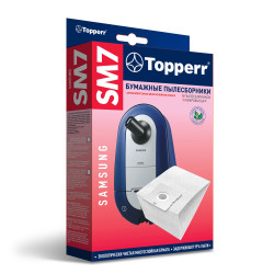 SM 7 Topperr Пылесборник для пылесоса Samsung (VP-77), 5 шт.в ед. 1031