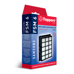 FSM 6 Topperr Hepa-фильтр для пылесосов Samsung SC65..,66..,67..,68.. (DJ97-00492A) 1105