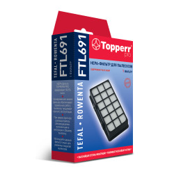 FTL 691 Topperr Hepa-фильтр для пылесосов Tefal TW63..,TW64..,TW68.,TW69.,TW72.,TW74.,TW76.,TW77.(RS) 1185