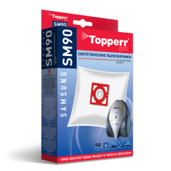SM 90 Topperr Пылесборник синтетический для пылесоса Samsung (Тип VP-95), 4 шт.в ед.(R) 1407