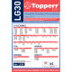 Topperr Пылесборник синтетический для пылесоса LG (TB-33,DB-33) VC 31..33..39..., 4 шт.в(C) 1408