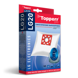 LG 20 Topperr Пылесборник синтетический для пылесоса LG (Тип TB-36) Magic,Turbo Storm, 4 шт.в ед. (G) 1409