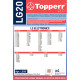LG 20 Topperr Пылесборник синтетический для пылесоса LG (Тип TB-36) Magic,Turbo Storm, 4 шт.в ед. (G) 1409