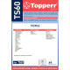 TS 60 Topperr Пылесборник синтетический для пылесоса Thomas, 4 шт.в ед.(C) 1413