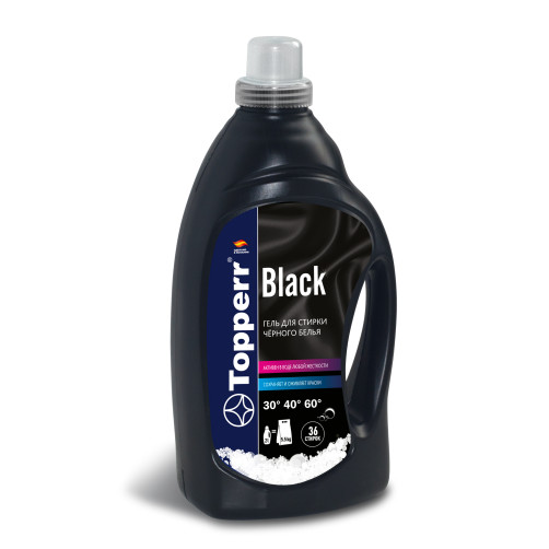 Гель-концентрат для стирки черного белья, Black, 2000 мл