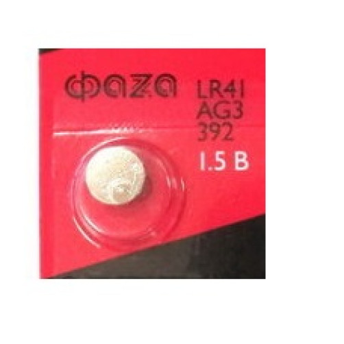 Батарейка AG-3 392, LR736, LR41, AG3 Код: T244