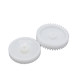 Комплект шестеренок мясорубки Binatone BIN002 D66/22+63/32 L32/14+29/12
