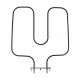 T2-9 | 401408 ТЭН духовки 1200W, нерж, L357х327мм, 2 вершины, Ш-образный, 73мм, нижний, Gefest, 230V