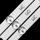 XY-104 Подсветка для ТВ Sony KDL-32R433B / KDL-32R303B / KDL-32R303C 595мм (комплект 3 шт)