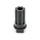 Втулка шнека для мясорубки Braun (черная) BR7002718, BR010, BR4195614, br.7002718, MM0339W
