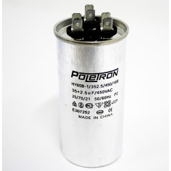 Конденсатор  35+2,5 мф 450V совмещенный. CAP401UN